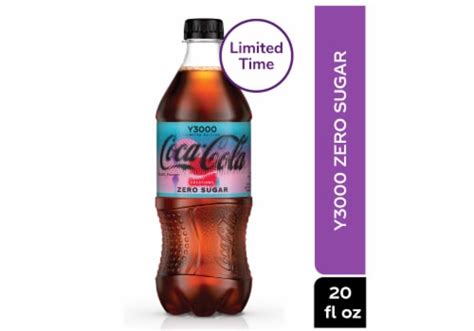 Coca Cola Zero Sugar Y3000 LIMITED TIME Soda Bottle 20 Fl Oz Ralphs