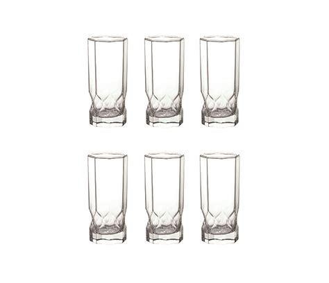 Luminarc Octime Diamond Highball Tumbler 31 CL Set Of 6 Buildhub