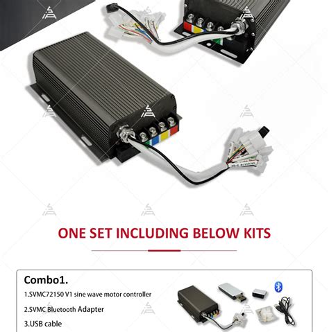 SiAECOSYS Sabvoton SVMC72150 V1 V2 Sine Wave Controller QS Motor