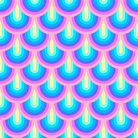 Premium Vector Unicorn Rainbow Stripes Pattern Neon Pastel Rainbow