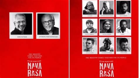 Netflix, Mani Ratnam collaborate for anthology film Navarasa, cast and ...