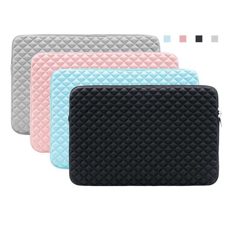 Laptop Pouch Inch Zipper Soft Sleeve High Quality Diamond