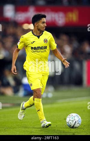 Rotterdam Ilias Akhomach Of Villarreal Cf During The Friendly Match