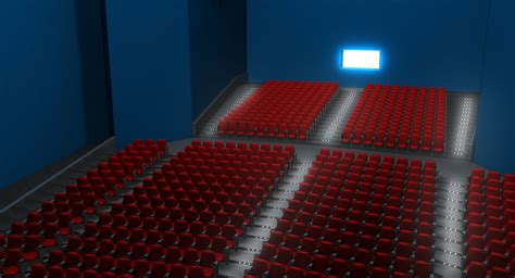 Movie Theater 3D Model $79 - .ma .fbx .dae - Free3D