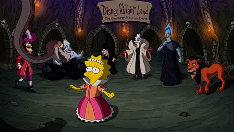 TV Recap The Simpsons Welcome To The Club Brings Disney Villains To