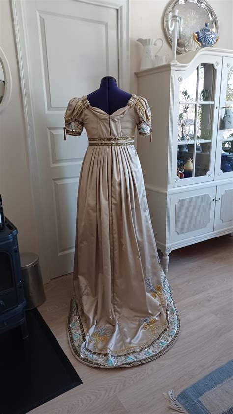 The Dove Regency Ballgown Etsy