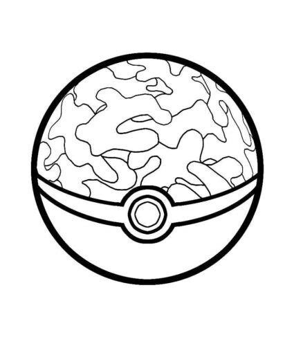 Pokeball Coloring Pages » Turkau