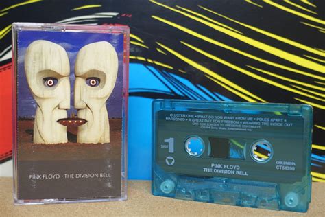 The Division Bell By Pink Floyd Vintage Cassette Tape