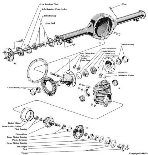 Ford 9 Rear Exploded Diagram Car Mechanic