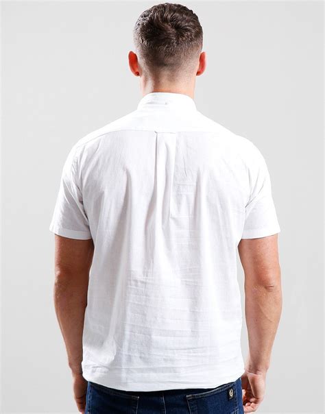 Gant Linen Shirt White Terraces Menswear