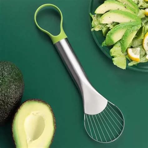 AVOCADO SLICER TOOL 2 In 1 Stainless Steel Cutter Slicer And Avocado