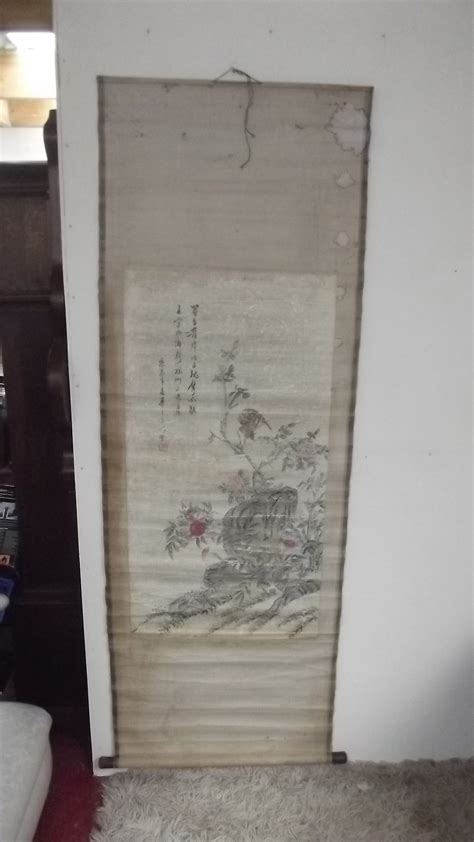 Chinese Scrolls On Parchment 18th Century For Sale