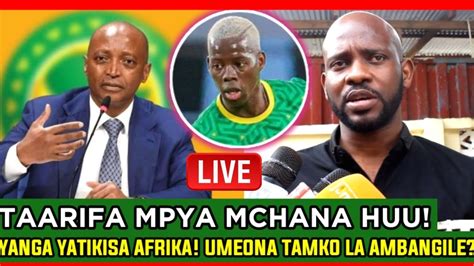 Live Yametimiaa George Ambangile Akubali Mziki Yanga Aziz Haondoki