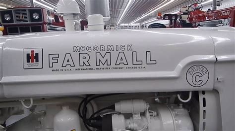 White Farmall Super C Youtube