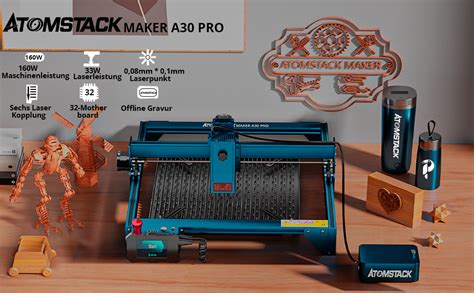 ATOMSTACK A30 Pro Laser Graviermaschine 160W 33W Laser Cutter Engraver