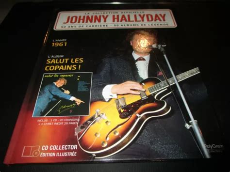 Cd Livre Johnny Hallyday Salut Les Copains Eur