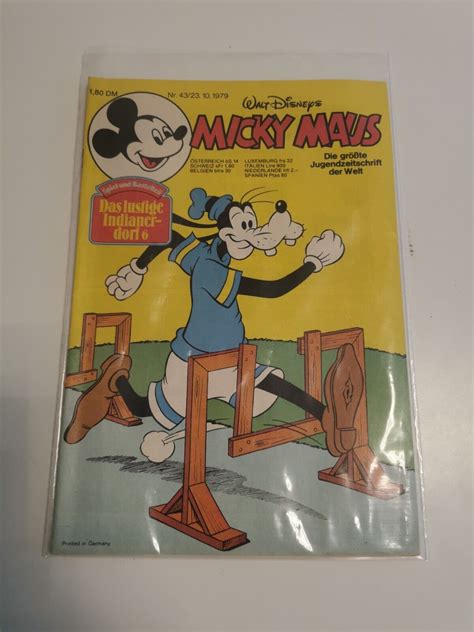 Micky Maus Comic Heft Nr 43 23 10 1979 Mit Extra Und Schnipp EBay