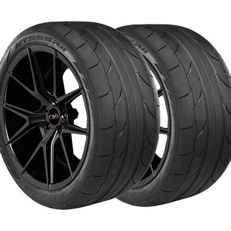 Qty P R Nitto Nt Rii W Sl Black Wall Tires Ebay