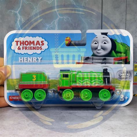 Jual Thomas Friends Trackmaster Metal Engine Henry Terlaris