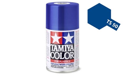 Tamiya Ts 50 Mica Blue 100ml Spray Can 85050