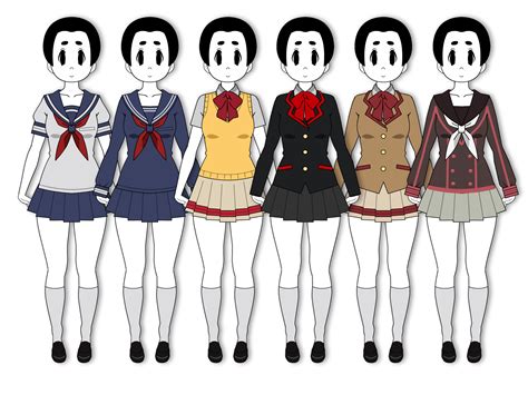 Akademi's School Uniforms | Yandere Simulator Fanon Wikia | FANDOM powered by Wikia