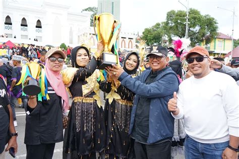 Wabup Soppeng Menutup Secara Resmi Acara Latemmamala Drum Band