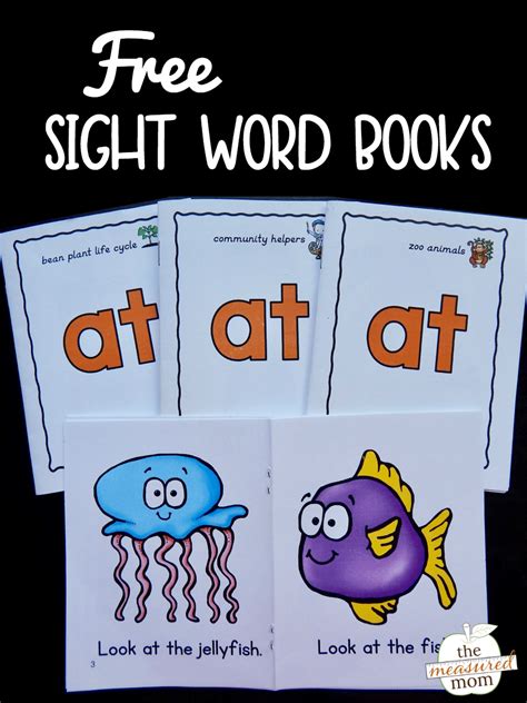 Sight Word Printable Books