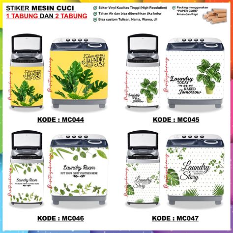 MESIN Washing MACHINE TUBE AND TUBES LAUNDRY TODAY OR NAKED