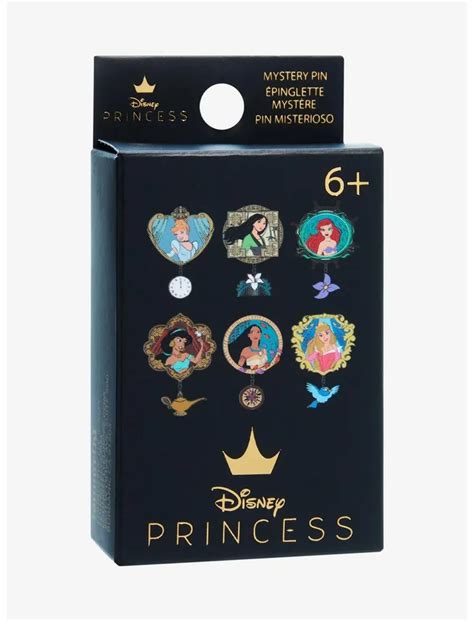 Hot Topic Loungefly Disney Princess Charm Blind Box Enamel Pin Mall