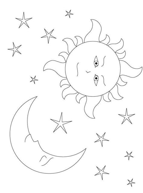 25 Night And Day Coloring Page Sohaibzilan