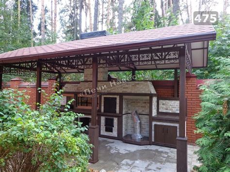 Навесы для Барбекю — Навес на Даче Купить в Москве «Печи Навесы»