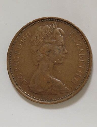 New Pence P British Elizabeth Ii Coin Very Rare Ebay