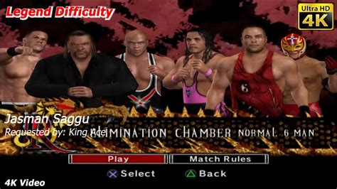 Wwe Smackdown Vs Raw John Cena Hhh Kurt Bret Rvd Rey