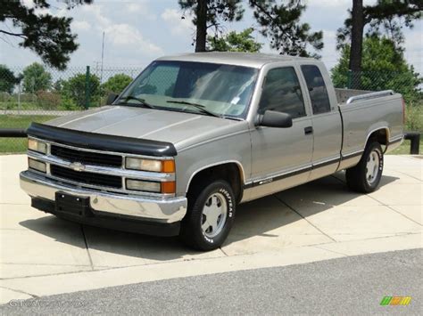 1998 Pewter Metallic Chevrolet Ck C1500 Silverado Extended Cab