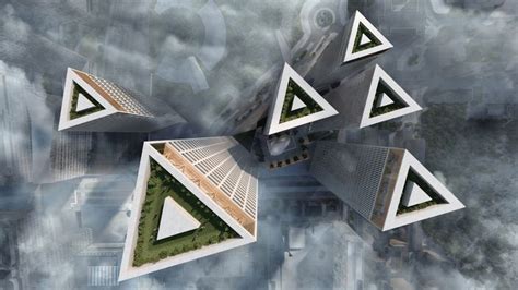 Triangle Shaped Towers Fitted With Smart Technology Form The Centre Of