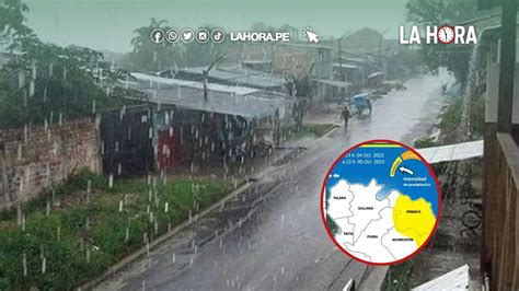 Lluvias En Piura Se Registran Lluvias De Moderada A Fuerte Intensidad