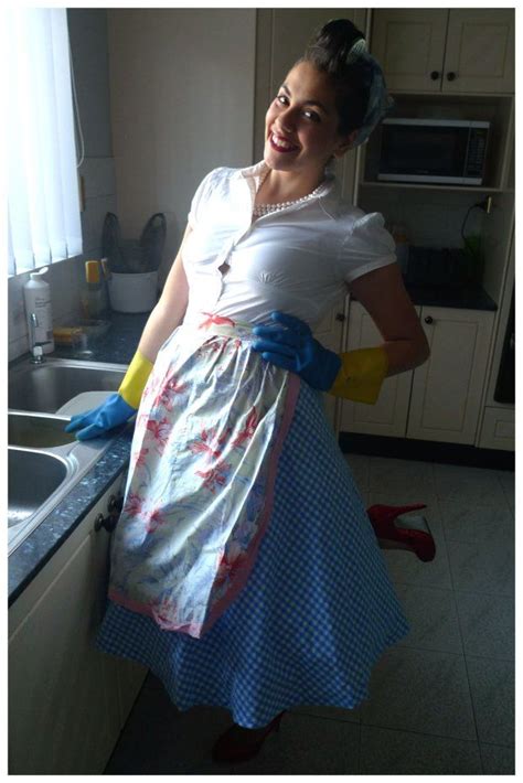 50s Housewife Costume Housewife Costume Housewife Dress 50s