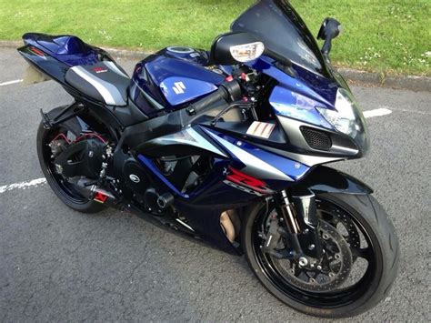 2007 SUZUKI GSXR 750 K7 ISLE OF MAN BLUE