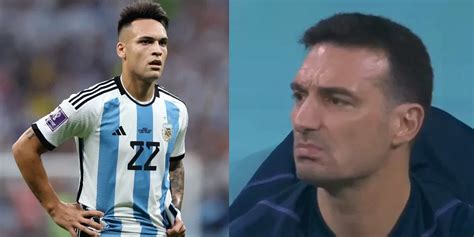 Mirá La Reacción De Lionel Scaloni En El Penal De Lautaro Martínez En