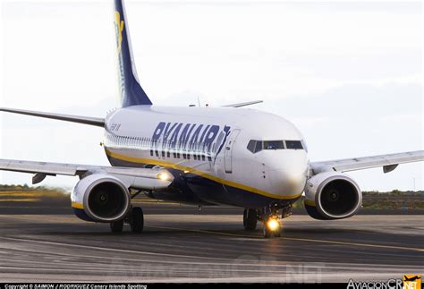 EI ENY Ryanair Boeing 737 8AS AviacionCR Net