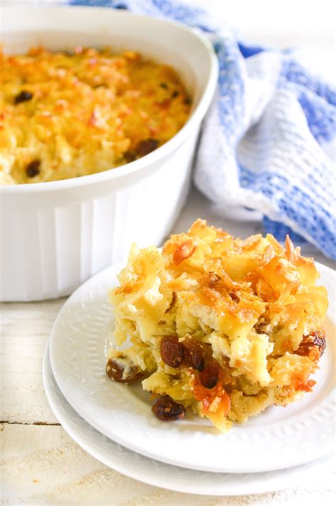 A Must Try Noodle Kugel Recipe With Egg Noodles Baked In A Custard Like