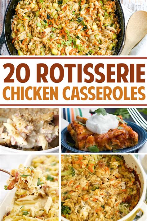 20+ Rotisserie Chicken Casseroles