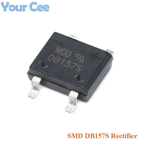 100pcs Original SMD DB157S 1 5A 1000V Bridge Rectifier Single Phase