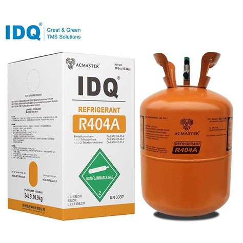 IDQ Acmaster Non Flammable Refrigerant R404A Gas In 10 9kg Disposable