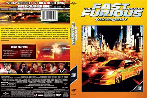 The Fast And The Furious Tokyo Drift Movie DVD Scanned Covers The