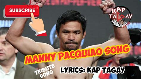 Manny Pacman Pacquiao Song YouTube