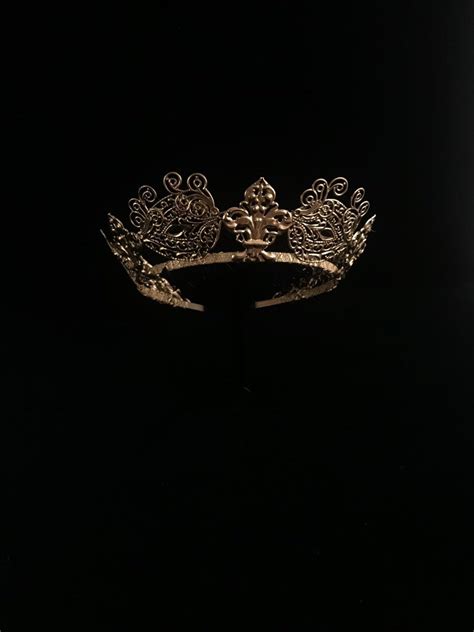 Wedding Gold Crown Headband Bridal Jewelry Tiara Bride Etsy