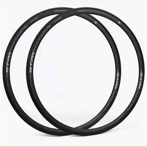 Jual Rims Velg Rim Discbrake 700c Strummer Aeroroad 20 20H 30 Mm Hitam