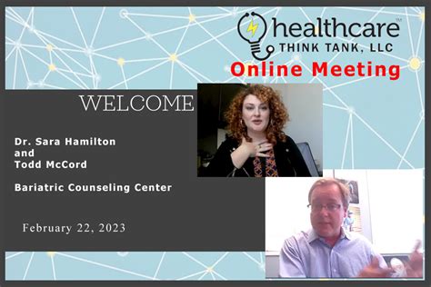 Online Conference With Bariatric Counseling Center Healthcare Think Tank