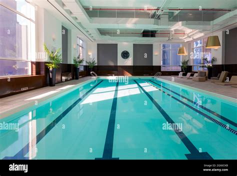 New York Apartment Amenities Stock Photo - Alamy